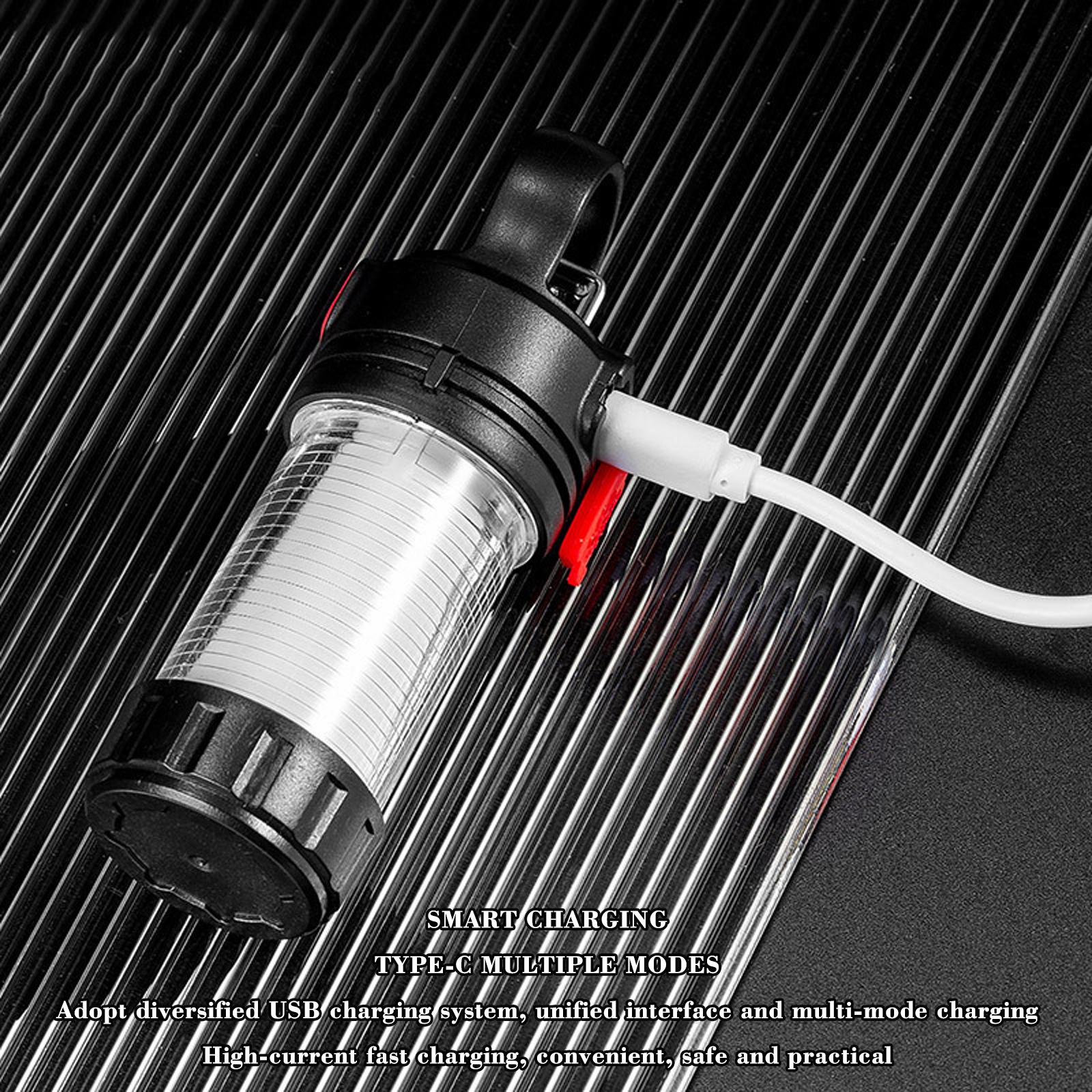 Cheap Goat Tents Mini Camping Lantern Outdoor Rechargeable Emergency Portable 5 Water Resistant Battery Powered Modes Flashlight Lights Camp Z4D8   